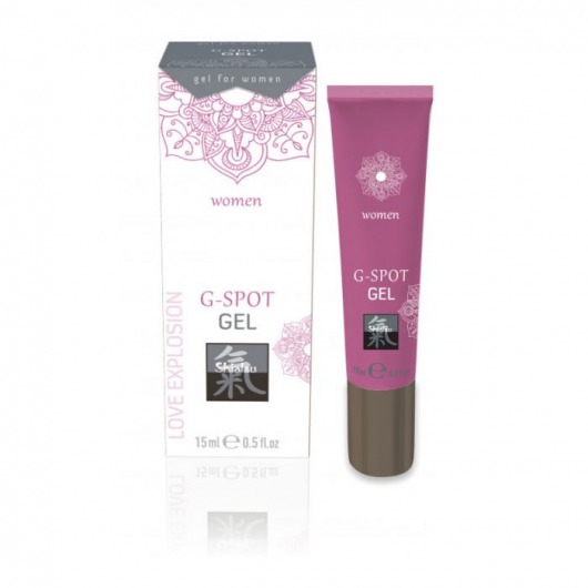 Возбуждающий интимный гель G-SPOT GEL - 15 мл. - Shiatsu - купить с доставкой в Долгопрудном