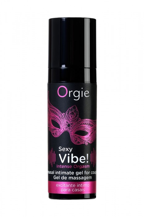 Гель для массажа ORGIE Sexy Vibe Intense Orgasm - 15 мл. - ORGIE - купить с доставкой в Долгопрудном