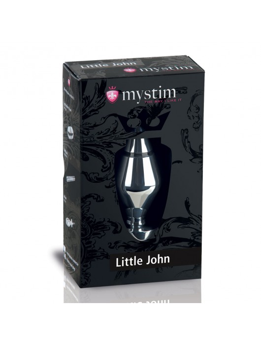 Анальная втулка для электростимуляции Little John - 9 см. - MyStim - купить с доставкой в Долгопрудном