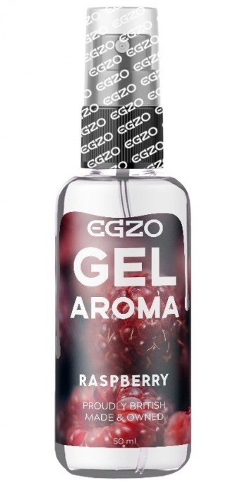 Интимный лубрикант EGZO AROMA с ароматом малины - 50 мл. - EGZO - купить с доставкой в Долгопрудном