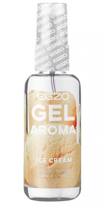 Интимный лубрикант EGZO AROMA с ароматом мороженого - 50 мл. - EGZO - купить с доставкой в Долгопрудном