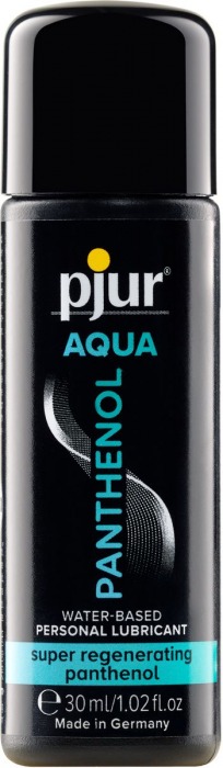 Лубрикант на водной основе с пантенолом pjur AQUA Panthenol - 30 мл. - Pjur - купить с доставкой в Долгопрудном