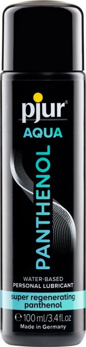 Лубрикант на водной основе с пантенолом pjur AQUA Panthenol - 100 мл. - Pjur - купить с доставкой в Долгопрудном