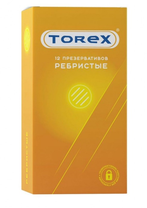 Текстурированные презервативы Torex  Ребристые  - 12 шт. - Torex - купить с доставкой в Долгопрудном