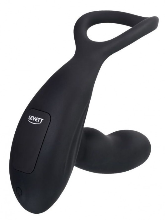 Черный стимулятор простаты Maud с вибрацией - Levett - в Долгопрудном купить с доставкой