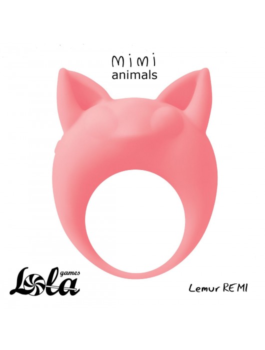 Оранжевое эрекционное кольцо Lemur Remi - Lola Games - в Долгопрудном купить с доставкой