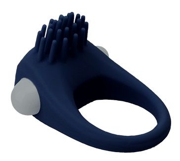 Синее эрекционное виброкольцо STIMU RING - Dream Toys - в Долгопрудном купить с доставкой