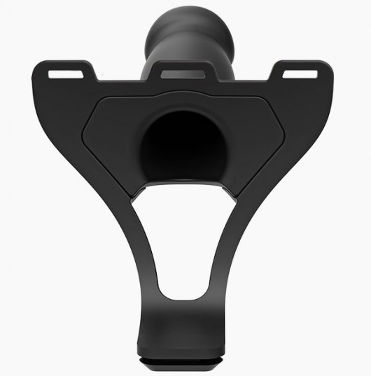 Черный пояс с 3 сменными полыми насадками BE Ready - 19, 20,3 и 17,8 см. - Doc Johnson - купить с доставкой в Долгопрудном