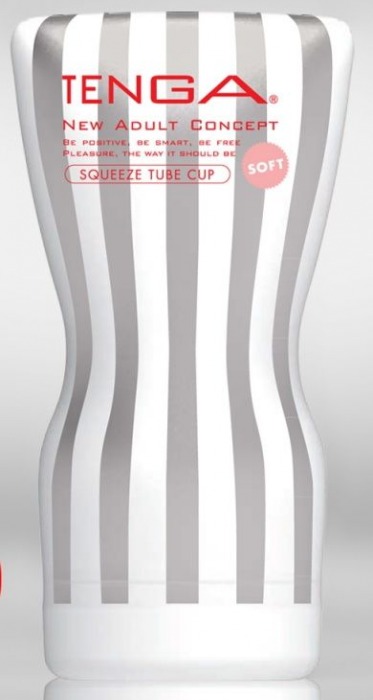 Мастурбатор TENGA Squeeze Tube Cup Soft - Tenga - в Долгопрудном купить с доставкой