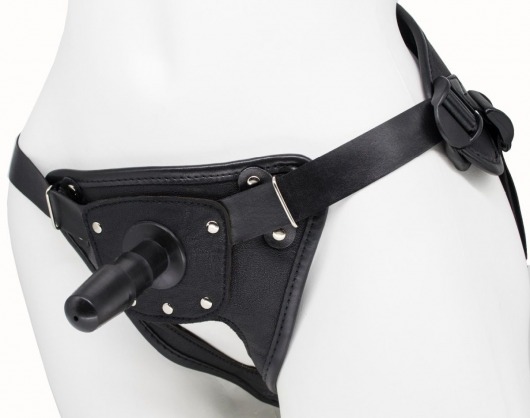 Черный пояс для насадок BEST CLASS STRAP - LOVETOY (А-Полимер) - купить с доставкой в Долгопрудном