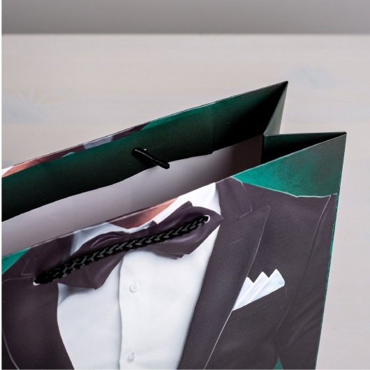 Бумажный пакет «Лучшему!» - 23 х 27 см. - Сима-Ленд - купить с доставкой в Долгопрудном