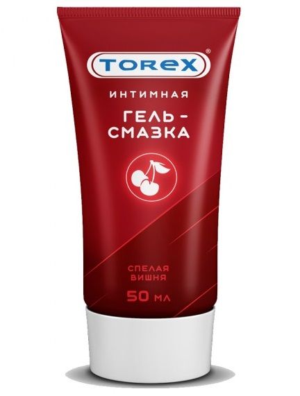 Смазка на водной основе TOREX  Спелая вишня  - 50 мл. - Torex - купить с доставкой в Долгопрудном