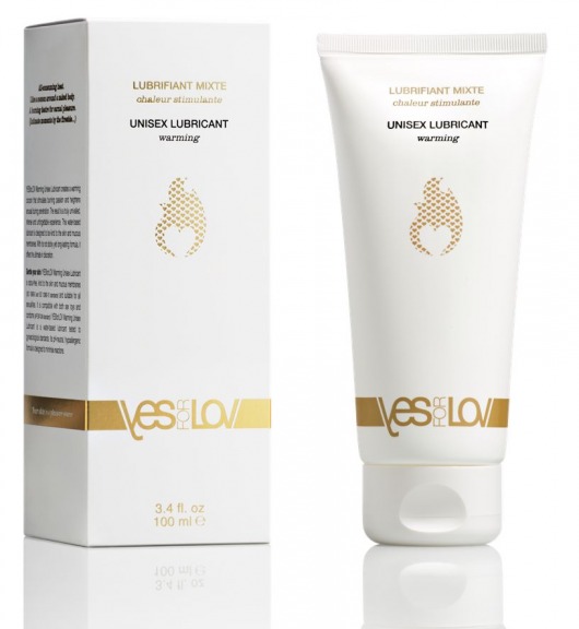 Лубрикант на водной основе с согревающим эффектом Warming Unisex Lubricant - 100 мл. - YESforLOV - купить с доставкой в Долгопрудном