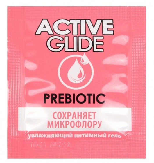 Лубрикант на водной основе Active Glide с пребиотиком - 3 гр. - Биоритм - купить с доставкой в Долгопрудном