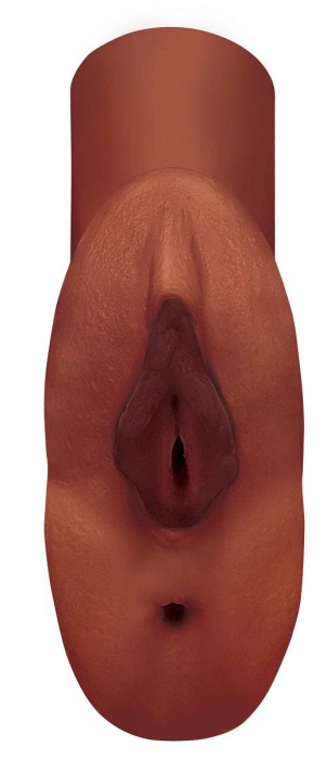 Коричневый мастурбатор Perfect Pussy Double Stroker - Pipedream - в Долгопрудном купить с доставкой