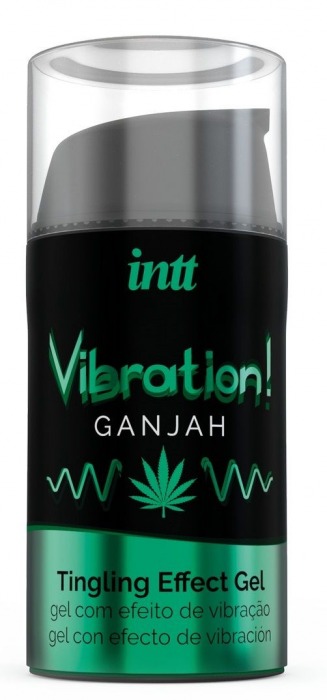 Жидкий интимный гель с эффектом вибрации Vibration! Ganjah - 15 мл. - INTT - купить с доставкой в Долгопрудном