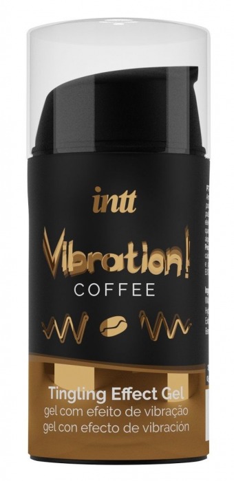 Жидкий интимный гель с эффектом вибрации Vibration! Coffee - 15 мл. - INTT - купить с доставкой в Долгопрудном