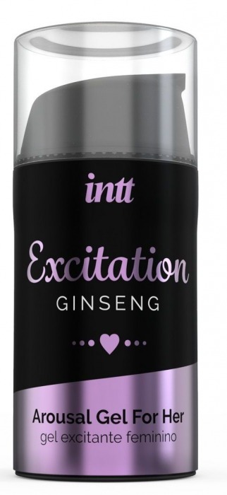 Женский возбуждающий интимный гель Excitation Ginseng - 15 мл. - INTT - купить с доставкой в Долгопрудном
