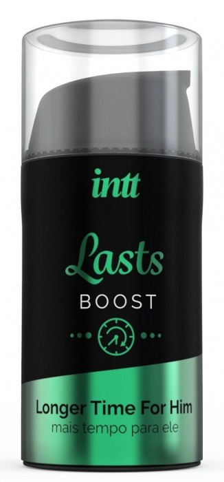 Мужской интимный гель для продления эрекции Lasts Boost - 15 мл. - INTT - купить с доставкой в Долгопрудном