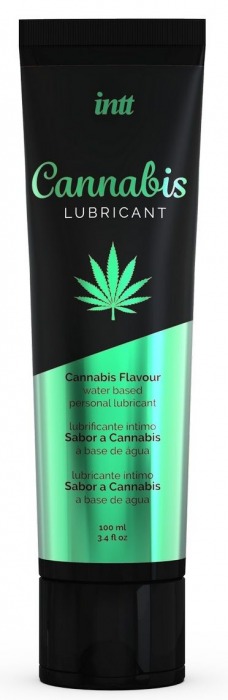 Интимный гель на водной основе Cannabis Lubricant - 100 мл. - INTT - купить с доставкой в Долгопрудном