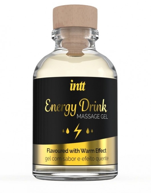 Массажный гель с согревающим эффектом Energy Drink - 30 мл. - INTT - купить с доставкой в Долгопрудном