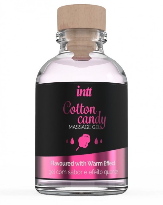 Массажный гель с согревающим эффектом Cotton Candy - 30 мл. - INTT - купить с доставкой в Долгопрудном
