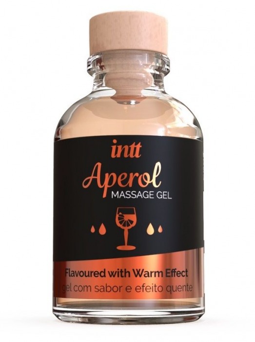 Массажный гель с согревающим эффектом Aperol - 30 мл. - INTT - купить с доставкой в Долгопрудном