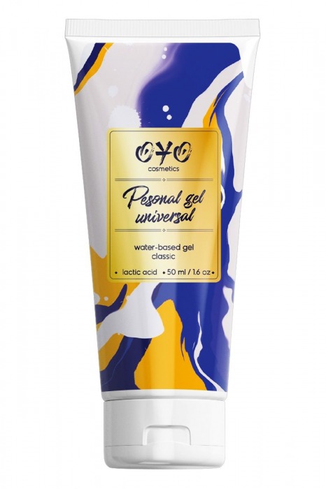 Интимная смазка на водной основе OYO Personal Gel Universal - 50 мл. - OYO - купить с доставкой в Долгопрудном