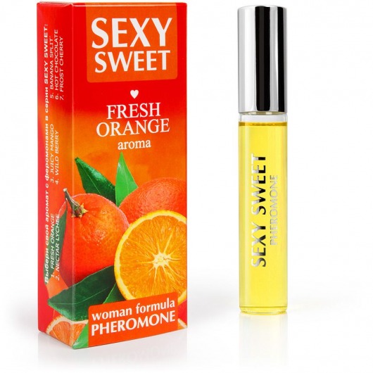 Парфюм для тела с феромонами Sexy Sweet с ароматом апельсина - 10 мл. -  - Магазин феромонов в Долгопрудном