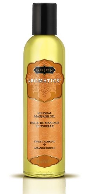 Массажное масло с миндальным ароматом Sweet Almond - 59 мл. - Kama Sutra - купить с доставкой в Долгопрудном