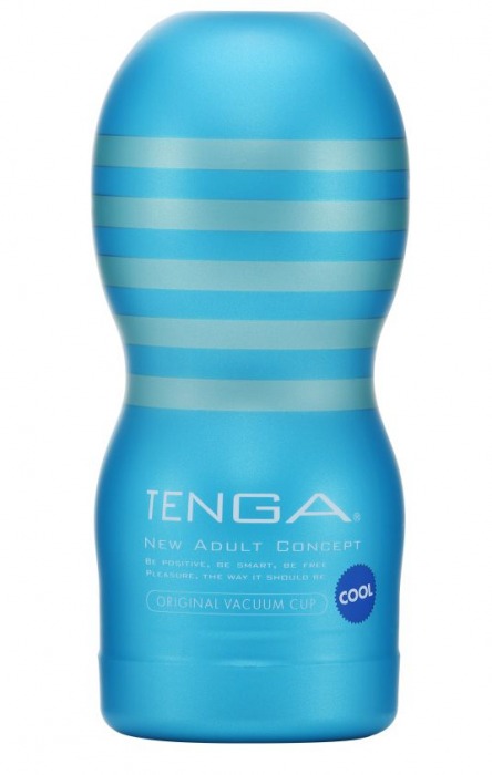Мастурбатор с охлаждающей смазкой TENGA Original Vacuum Cup Cool - Tenga - в Долгопрудном купить с доставкой