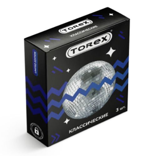 Гладкие презервативы Torex Party  Классические  - 3 шт. - Torex - купить с доставкой в Долгопрудном