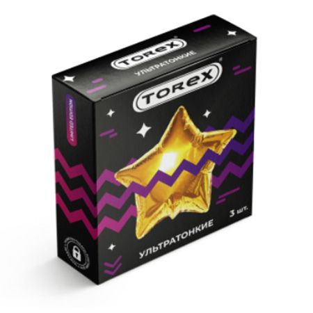 Презервативы Torex Party  Ультратонкие  - 3 шт. - Torex - купить с доставкой в Долгопрудном