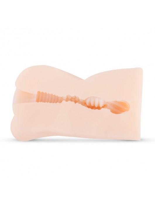 Телесный мастурбатор-вагина Claire Robson Masturbator - Friend with Benefits - в Долгопрудном купить с доставкой