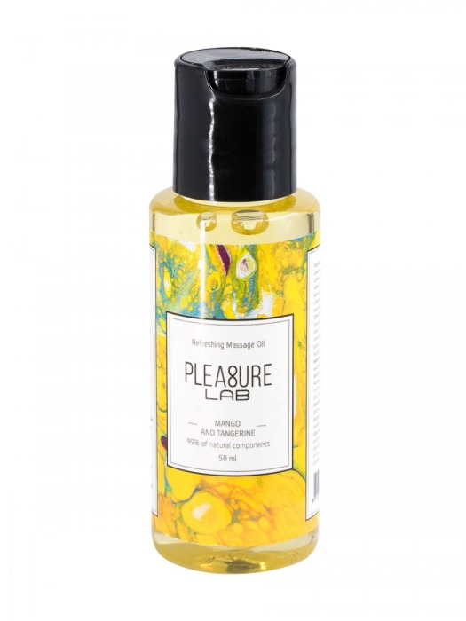Массажное масло Pleasure Lab Refreshing с ароматом манго и мандарина - 50 мл. - Pleasure Lab - купить с доставкой в Долгопрудном