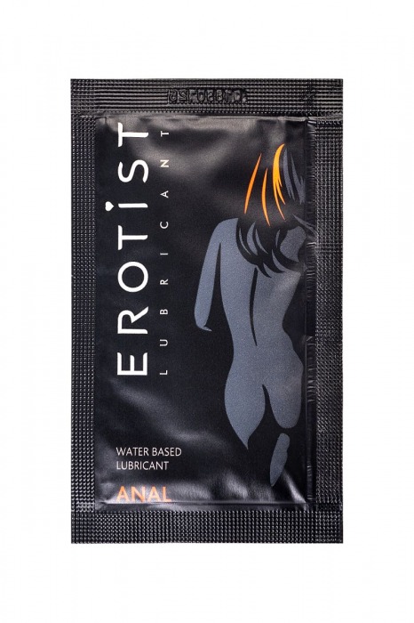 Пробник лубриканта на водной основе Erotist Anal - 4 мл. - Erotist Lubricants - купить с доставкой в Долгопрудном