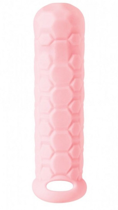 Розовый фаллоудлинитель Homme Long - 15,5 см. - Lola Games - в Долгопрудном купить с доставкой