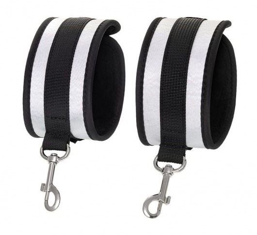 Серебристо-черные оковы Anonymo - ToyFa - купить с доставкой в Долгопрудном