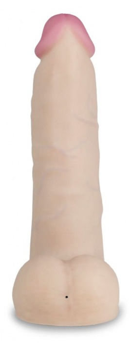 Телесный перезаряжаемый вибратор-реалистик из неоскин - 22 см. - LOVETOY (А-Полимер)