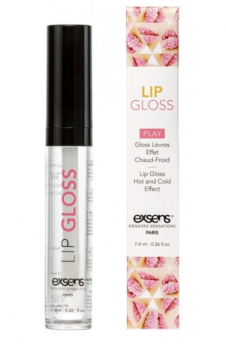 Блеск для губ Lip Gloss Strawberry с ароматом клубники - 7 мл. - Exsens - купить с доставкой в Долгопрудном