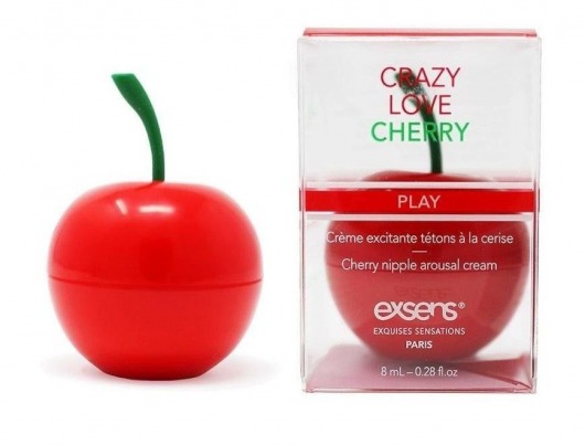 Крем для стимуляции сосков Crazy Love Cherry - 8 мл. - Exsens - купить с доставкой в Долгопрудном