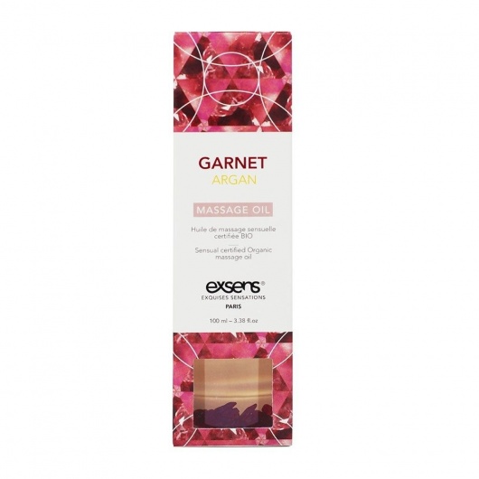 Органическое массажное масло GARNET ARGAN - 100 мл. - Exsens - купить с доставкой в Долгопрудном