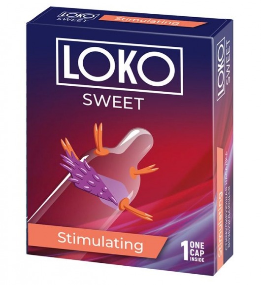 Стимулирующая насадка на пенис LOKO SWEET с возбуждающим эффектом - Sitabella - в Долгопрудном купить с доставкой