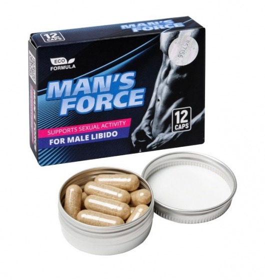 Пищевой концентрат для мужчин MANS FORCE  - 12 капсул - Sitabella - купить с доставкой в Долгопрудном