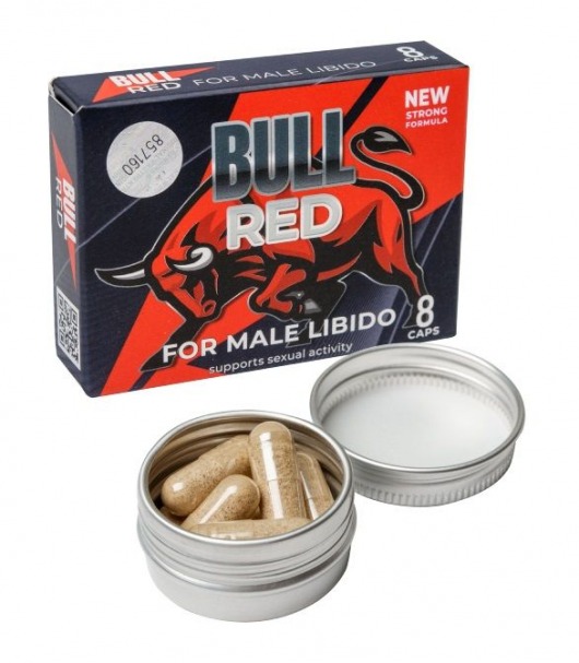 Пищевой концентрат для мужчин BULL RED - 8 капсул - Sitabella - купить с доставкой в Долгопрудном