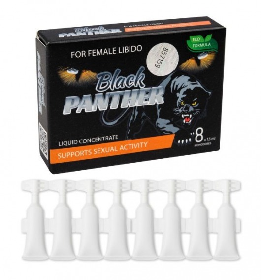 Пищевой концентрат для женщин BLACK PANTER - 8 монодоз (по 1,5 мл.) - Sitabella - купить с доставкой в Долгопрудном