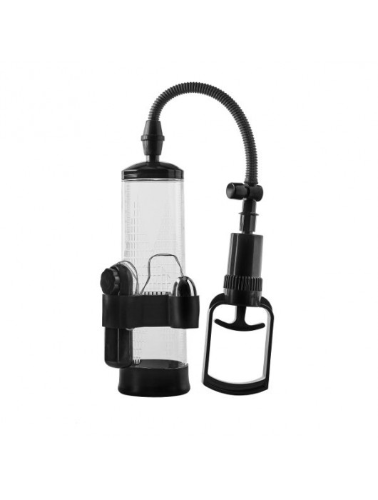 Прозрачная вакуумная помпа с вибрацией Vibrating Penis Pump - Dream Toys - в Долгопрудном купить с доставкой