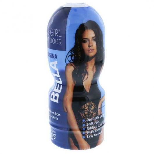 Телесный мастурбатор-вагина в тубе Bella - Dream Toys - в Долгопрудном купить с доставкой