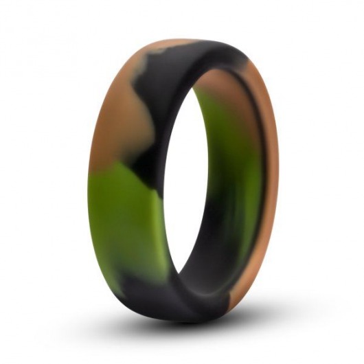 Эрекционное кольцо камуфляжной расцветки Silicone Camo Cock Ring - Blush Novelties - в Долгопрудном купить с доставкой