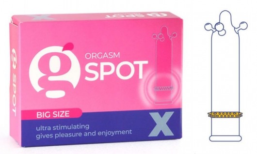 Стимулирующая насадка G-Spot X Big size - Sitabella - купить с доставкой в Долгопрудном